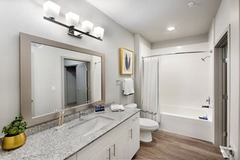 Bathroom With Bathtub at Maitland City Centre, Florida